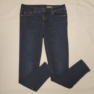 Aeropostale Jegging Size 10 Long Regular Blue Denim Jeans Stretch Mid-Rise Pants